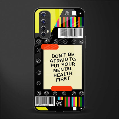 mental health glass case for realme narzo 20 pro image