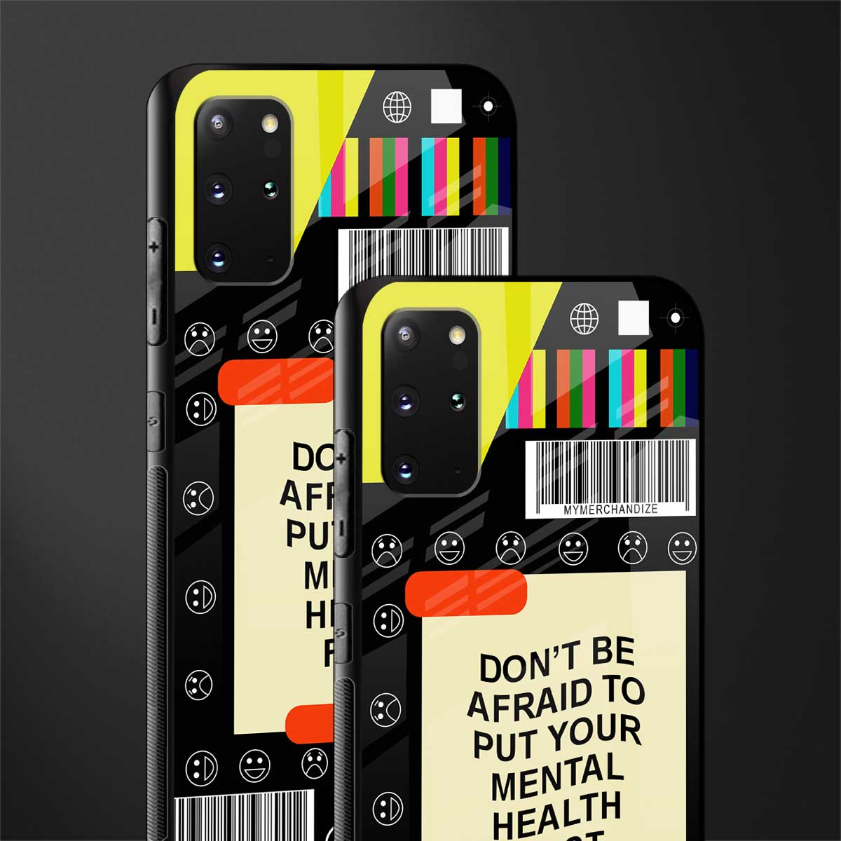 mental health glass case for samsung galaxy s20 plus image-2