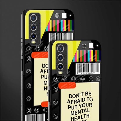 mental health glass case for vivo y12g image-2