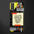 mental health glass case for vivo y20 image