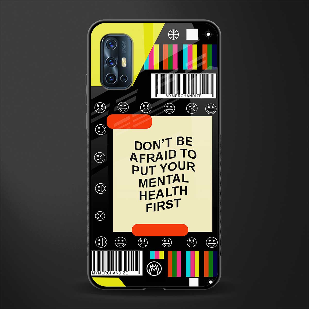 mental health glass case for vivo v17 image