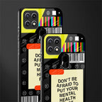 mental health glass case for oppo a15s image-2