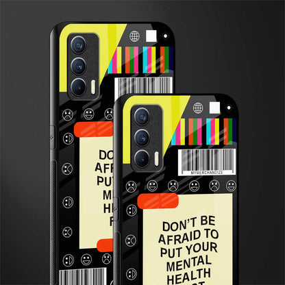 mental health glass case for realme x7 image-2