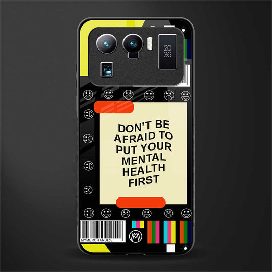 mental health glass case for mi 11 ultra 5g image