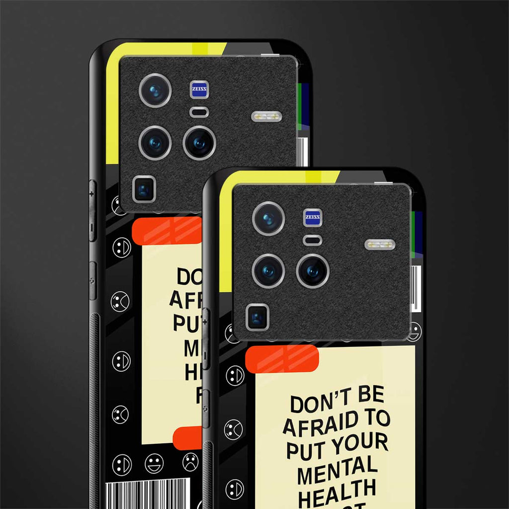 mental health glass case for vivo x80 pro 5g image-2