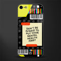 mental health glass case for iphone 8 image