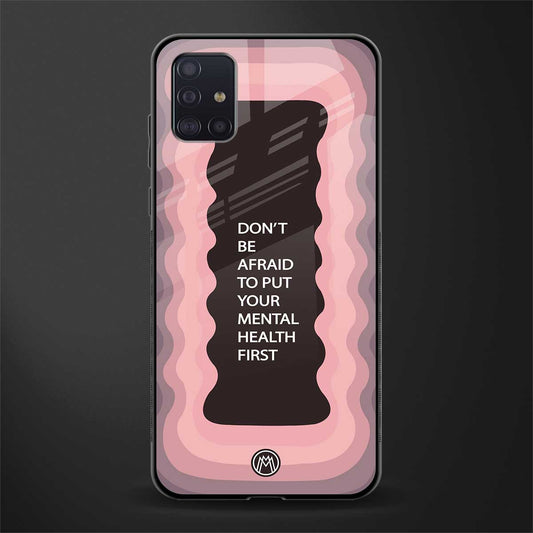 mental health first glass case for samsung galaxy a71