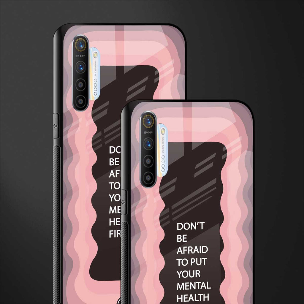 mental health first glass case for realme x2