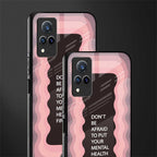 mental health first glass case for vivo v21 5g