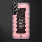 mental health first glass case for samsung galaxy s21 plus