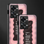 mental health first glass case for phone case | glass case for oneplus nord 2t 5g