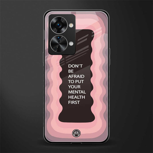 mental health first glass case for phone case | glass case for oneplus nord 2t 5g