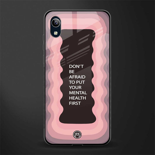 mental health first glass case for vivo y90