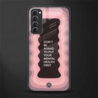 mental health first glass case for oppo reno 4 pro