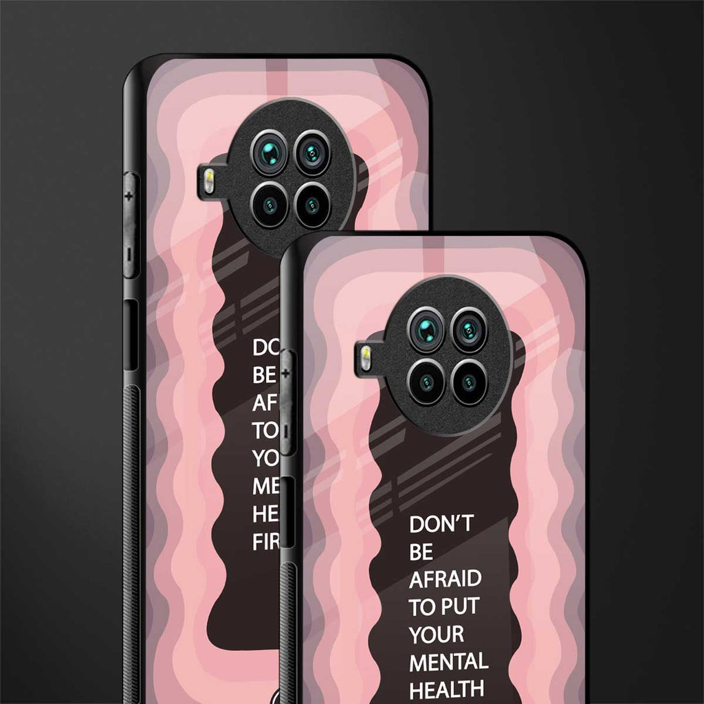 mental health first glass case for mi 10i