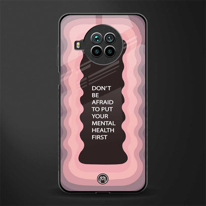 mental health first glass case for mi 10i
