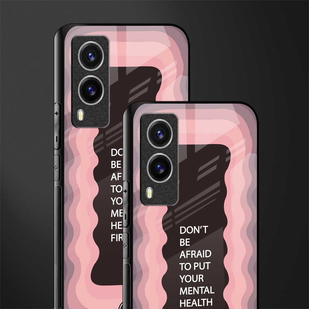 mental health first glass case for vivo v21e 5g