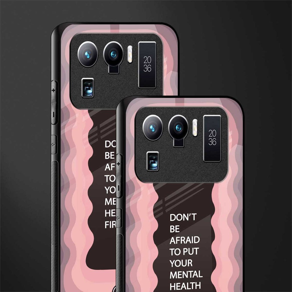 mental health first glass case for mi 11 ultra 5g