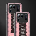 mental health first glass case for mi 11 ultra 5g
