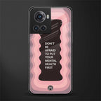 mental health first back phone cover | glass case for oneplus 10r 5g