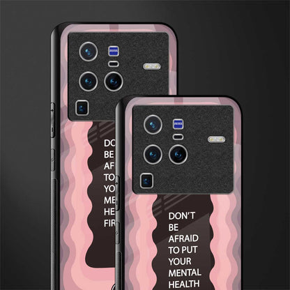 mental health first glass case for vivo x80 pro 5g