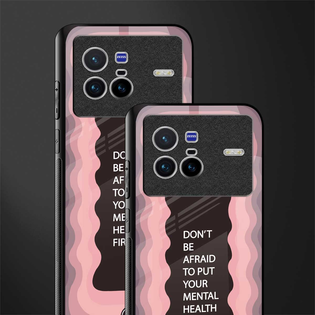 mental health first glass case for vivo x80