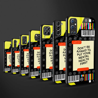 mental health glass case for redmi note 9 pro max image-3