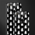 middle finger cat meme glass case for realme narzo 10a image-2