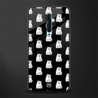 middle finger cat meme glass case for oppo reno 2f image