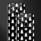 middle finger cat meme glass case for vivo v15 image-2