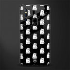 middle finger cat meme glass case for vivo v15 image