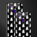 middle finger cat meme glass case for realme 5i image-2