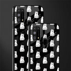 middle finger cat meme glass case for samsung galaxy m31 prime edition image-2