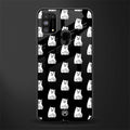 middle finger cat meme glass case for samsung galaxy m31 prime edition image