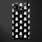 middle finger cat meme glass case for samsung galaxy m31 prime edition image