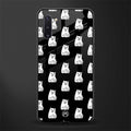 middle finger cat meme glass case for samsung galaxy note 10 image