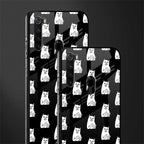 middle finger cat meme glass case for redmi note 8 image-2