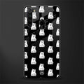 middle finger cat meme glass case for redmi note 8 image