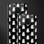 middle finger cat meme glass case for redmi note 9 pro image-2
