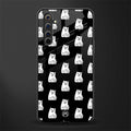 middle finger cat meme glass case for realme 6 pro image