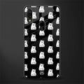 middle finger cat meme glass case for redmi note 7 image