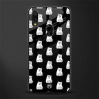 middle finger cat meme glass case for redmi note 7 image