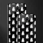 middle finger cat meme glass case for redmi 8a image-2