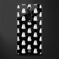 middle finger cat meme glass case for redmi k20 pro image