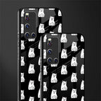 middle finger cat meme glass case for vivo v19 image-2