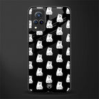 middle finger cat meme glass case for vivo v21 5g image