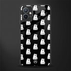 middle finger cat meme glass case for vivo y75 5g image