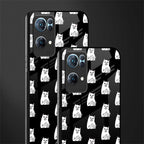 middle finger cat meme glass case for oppo reno7 pro 5g image-2