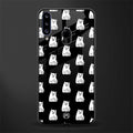 middle finger cat meme glass case for samsung galaxy a20s image