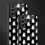middle finger cat meme glass case for samsung galaxy s21 fe 5g image-2